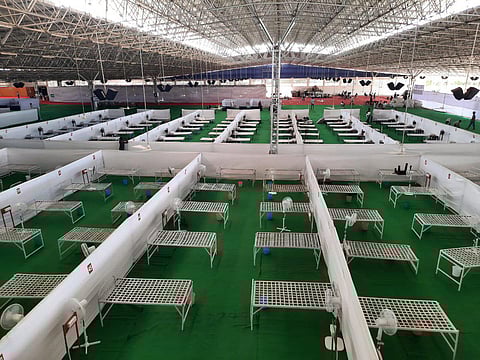 COVID care centre developed at Jaipur's Radha Soami Satsang Beas campus is now functional!