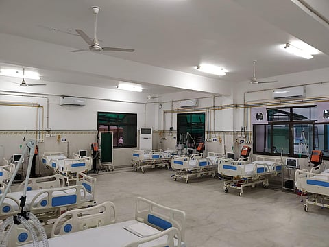 225-bed COVID hospital at Haj House in Lucknow is all set to start admissions soon!