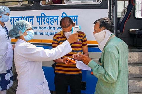 Movable diagnostic vehicles to conduct Rapid Antigen Tests across rural areas of Jaipur