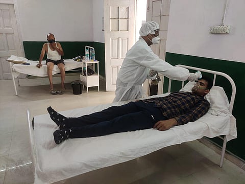 New COVID facility near IT Chauraha in Lucknow is isolating & treating cops