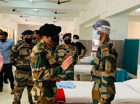 Indian Army supports Rajasthan to win the battle against the pandemic on all fronts!