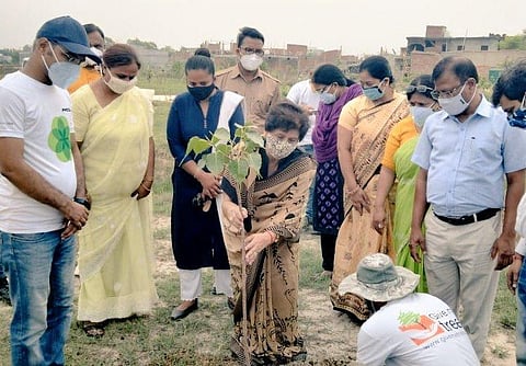 Lucknow hosts a mega plantation spectacle on the occasion of World Environment Day today!