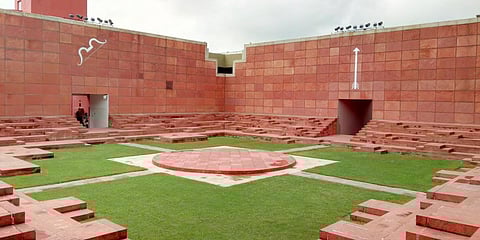 Architectural majesty of Jaipur's Jawahar Kala Kendra caters perfectly to armchair astronomers