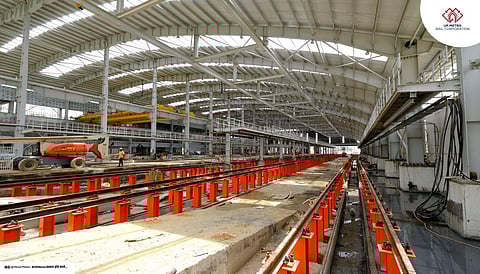 Installation of '3rd Rail Traction System' starts for the priority corridor of Kanpur Metro!