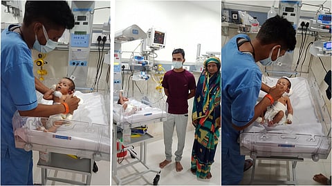 23-day-old infant gets a new lease of life at Lucknow's Sanjivini Hospital & Research Centre
