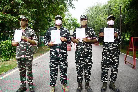 75 Jawans from Lucknow's CRPF Group Centre pledge organ donation ahead of 75th Independence Day!