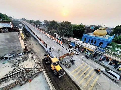 Flyover linking Shaheed Path & Lucknow Airport to be completed within the next 5 months!