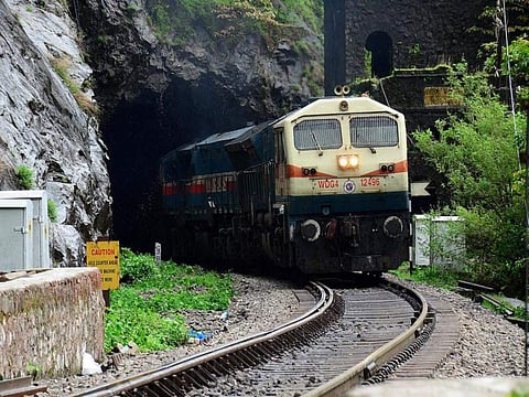 Construction work of Vasco-Kulem rail route gains pace once again