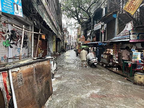 Heavy rains lash Lucknow; downpour to continue for the next 2 days, says IMD | In Pics
