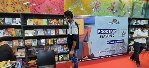Book fair at Lucknow's Hazratganj Metro station is now open for the public!