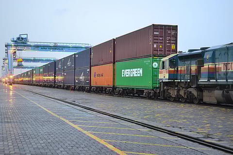 JNPT in Mumbai ships India's first 'dwarf container' trains to Kanpur