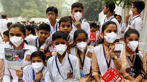 Schools in Jaipur reopen for classes 1 to 5 in an odd-even format