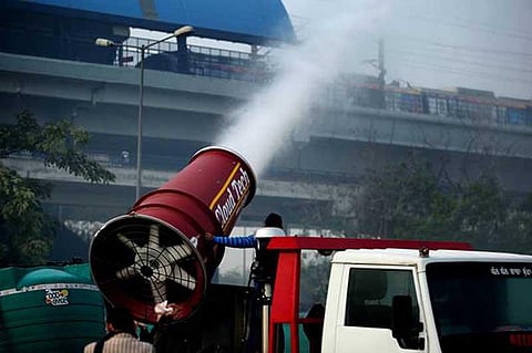LMC to fight air pollution in Lucknow with new anti-smog guns!