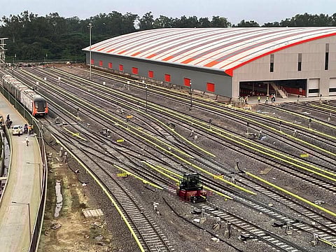 Kanpur Metro covers 3,900 metres in its maiden trial run!