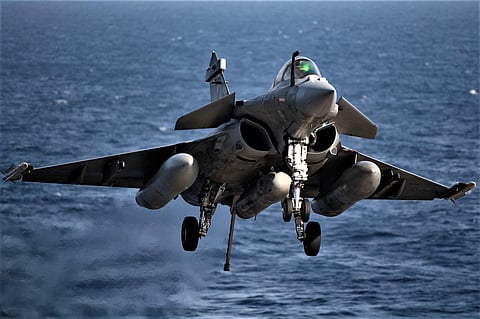 Indian Naval Base at Goa hosts Rafale-M trials ahead of official commissioning this year