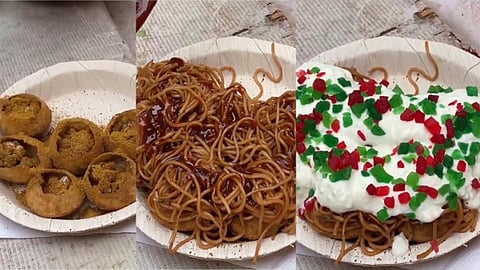 Chowmein gol-gappa from Lucknow is breaking the internet, would you try this bizarre fusion food?