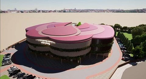 कानपुर स्मार्ट सिटी के तहत चुन्नीगंज में बन रहा है कमल के आकार का मॉर्डन कन्वेंशन सेंटर