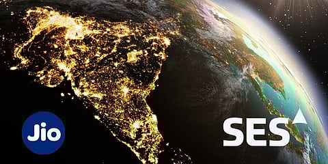 भारत में सेटेलाइट से इंटरनेट कनेक्टिविटी देने के लिए रिलायंस JIO ने SES के साथ पार्टनरशिप की