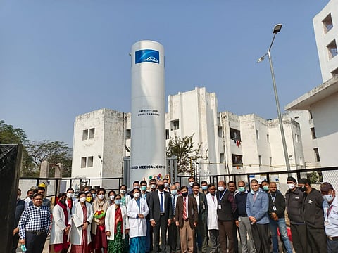 New Liquid Medical Oxygen Plant inaugurated at KGMU in Lucknow
