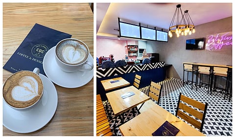 Sip on Selfie Coffee and Glitter Coffee at the picture-perfect Coffee & Dessert Co (CDC) in Lucknow