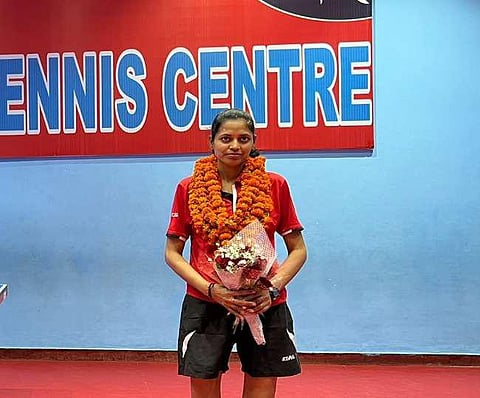 लखनऊ की टेबल टेनिस खिलाड़ी 'अर्चना' ने सभी चुनौतियों को पार करते हुए 24वें समर डेफ ओलंपिक में बनाई जगह