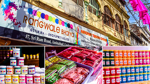 Get herbal Gulaal, flower dyes & much more from Rangwale Bhaiya in Lucknow this Holi!