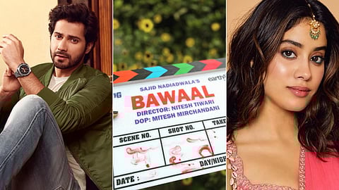 Ab hoga #Bawaal: Varun Dhawan & Janhvi Kapoor begin filming for Bollywood's next in Lucknow