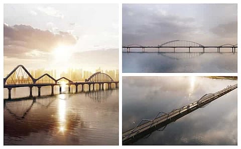 Photo of the proposed 4th mainland bridge in Lagos