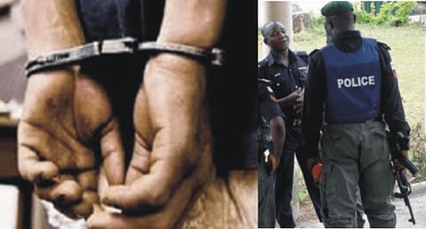 Photo of arrested person