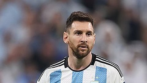 Footballer Lionel Messi