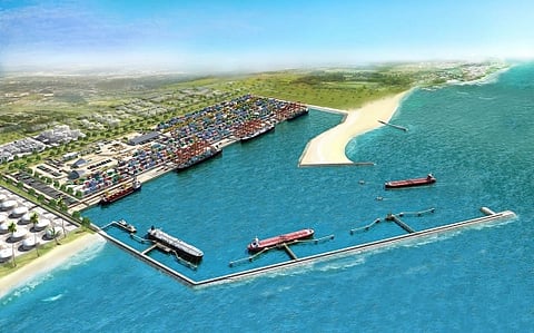 The newly opened port is exported to produce 200,000 employment both directly and indirectly