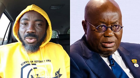 Big Akwess and President Akuffo-Addo