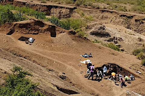 The Site of the discovery