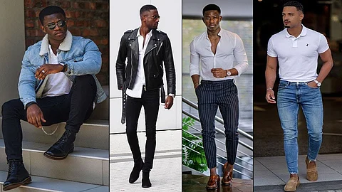 men in business casual attires