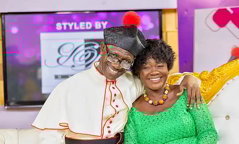 Rev Canon Charles L Amankwah and wife Ruth Amankwah