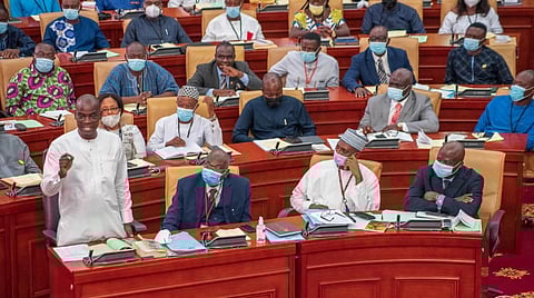 Minority in parliament