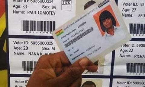 Voter's identification card