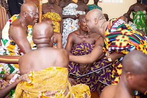 Otumfuo and Addai Nimoh