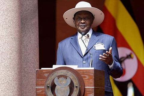 The Ugandan president says the UN rights office is not necessary in the country