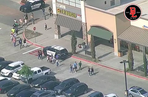 Scene from the shooting