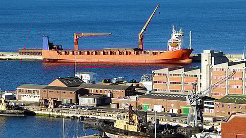 Merchant ship