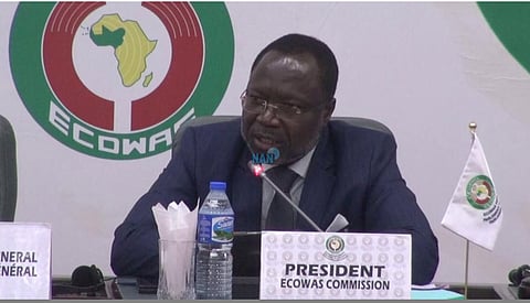 Dr Omar Touray, President of (ECOWAS), Economic Community of West African States.