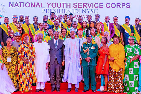President Buhari and the beneficiaries