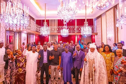 President Tinubu's meet with Nigerians in France