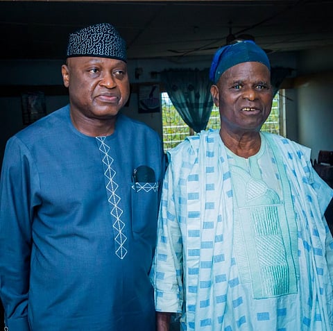 Gov. Oyebanji and Late Akosile