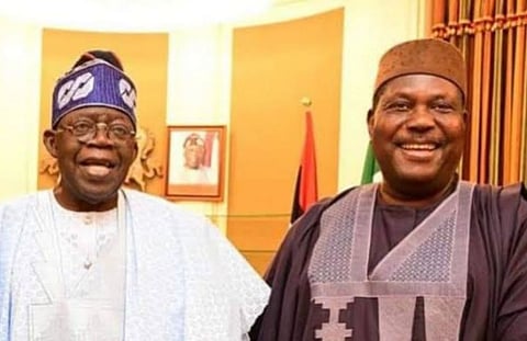 President Tinubu and SGF George Akume