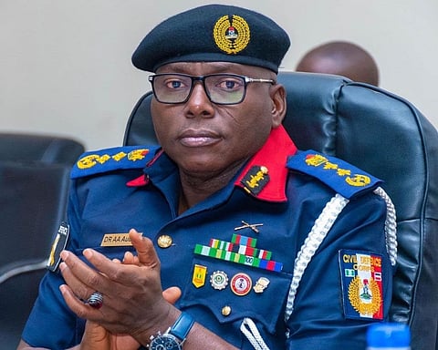 Ahmed Audi, the Commandant General of the Nigeria Security and Civil Defence Corps,