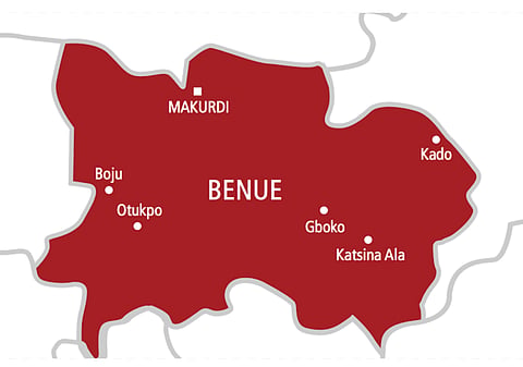 The Map of Benue