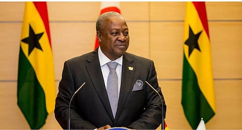 Former President of Ghana, John Dramani Mahama