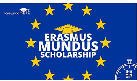Erasmus Mundus Scholarship logo